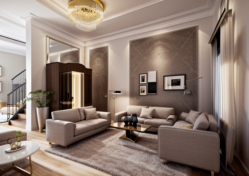 INTERIOR LIVING ROOM